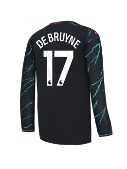 Manchester City Kevin De Bruyne #17 Rezervni Dres 2023-24 Dugim Rukavima
